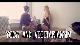 YOGA amp VEGETARIANISM  WHY IT WORKS  Plant Based  Vegan [upl. by Eade]