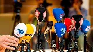 Nederlandse journalisten steeds vaker bedreigd  Nieuwsminuut 0205 [upl. by Hogle688]