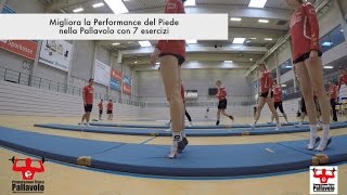 Migliora la Performance del Piede nella Pallavolo con 7 esercizi [upl. by Anaytat]