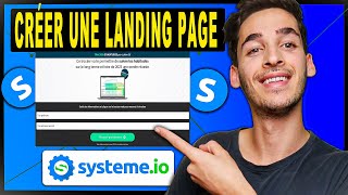 SYSTEME IO  Comment Créer une Landing Page sur systemeio [upl. by Sedgewinn810]