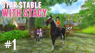 Star Stable With Stacy 1  Arriving at Moorland stables [upl. by Brennen]