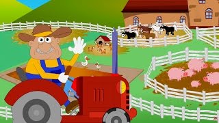 Old MacDonald Had A Farm  Nursery Rhymes  Kids Songs  Baby Rhymes  Farm Song [upl. by Ocram]