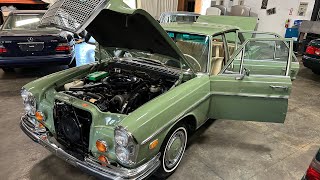 ALL ORIGINAL 13540 mile 1973 MercedesBenz 280SE 45 103124 [upl. by Froma886]