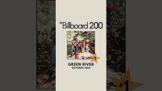 In 1969 CCRs third studio album Green River peaked at No 1 on the Billboard 200 Chart shorts [upl. by Ellehcirt165]