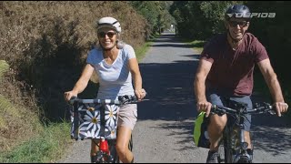 Trail ride ebike review from New Zealand Gepida Bosch electric bicycles [upl. by Alesi]