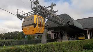 Disneys Skyliner  Hollywood studios to Epcot  disneyworld [upl. by Weisbrodt231]