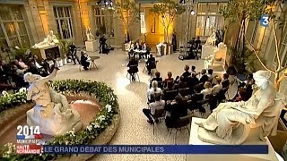 Le débat des municipales à Rouen [upl. by Artiek]