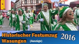 Wasunger Karneval 2016 Festumzug [upl. by Bonilla]