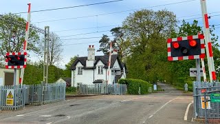 Wedgwood Level Crossing Staffordshire [upl. by Ahsik]