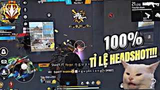 Free Fire  Tỉ lệ headshot 100 Long R thứ 2 chăng   Shen FF [upl. by Idhem]