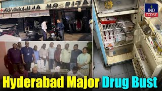 Hyderabad Drug Bust Illegal Stock of Narcotics and Psychotropics Seized in Joint Operation [upl. by Madda687]