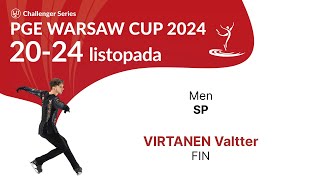 15 Valtter VIRTANEN FIN M SP PGE Warsaw Cup 2024 [upl. by Viridis]