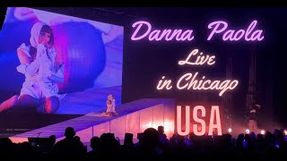 DANNA PAOLA  USA Concert in Chicago 2023 [upl. by Akenn204]