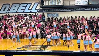 Bell pep rally cheer routine  10132024 [upl. by Mela]