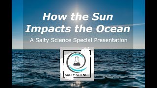 How the Sun Impacts the Ocean  Salty Science amp the SaltTea Café [upl. by Esiuqram]