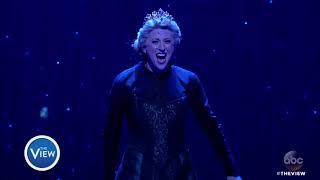 Frozen The Broadway Musical s Caissie Levy Performs  Let It Go 2 [upl. by Adym]