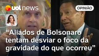 Mourão e Caiado fazem coro ao discurso da extrema direita que quer minimizar plano de golpe  Matais [upl. by Ostap91]