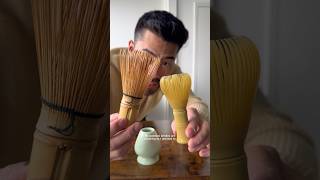 Plastic vs bamboo matcha whisk What’s better [upl. by Arias]