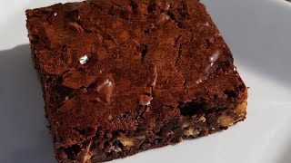 Recette brownies au noix de pécans caramélisées de Cyril Lignac tous en cuisine brownies [upl. by Merill]