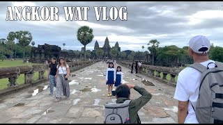 ANGKOR WAT Vlog👩‍👩‍👦‍👦 Exploring ANGKOR WAT in Cambodia 2024  Family trip [upl. by Dnyletak]