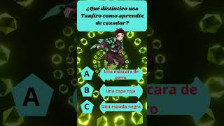 ¿Cuánto sabes sobre Tanjiro Kamado  Quiz Fácil de Demon Slayerquot 🌊⚔️2 anime trivia quiz [upl. by Eidorb]