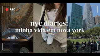 minha vida em nova york faculdade  passeio pela cidade [upl. by Edward]