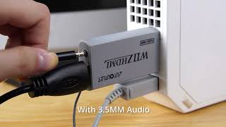 AUTOUTLET Wii HDMI Converter Wii to HDMI Wii2HDMI Converter [upl. by Diantha630]