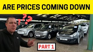 CAR AUCTION PRICES FALLING  UK CAR AUCTION [upl. by Aivil]