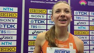 Femke Bol Lowers Own 400m World Record To 4917 At World Indoor Championships 2024 [upl. by Burnsed]