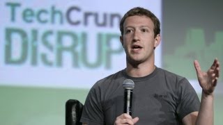 Zuckerberg at TechCrunch Disrupt on Facebooks Stock and His Mistakes [upl. by Olcott]