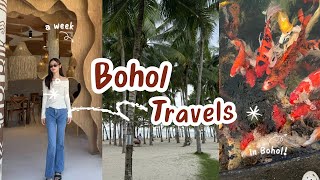 bohol travel vlog 24 ˶ˆ꒳ˆ˵  the highlights 🌺✨ [upl. by Kcinomod]