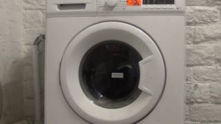 Logik L612WM15 Washing Machine  Cotton  First rinse Pt 5 of 8 [upl. by Ecirad]