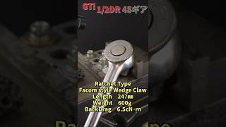 GTIジーティーアイ 12DR 45ギア ラウンドヘッドラチェット【工具紹介】 RatchetSound ラチェット音 [upl. by Aicsile]