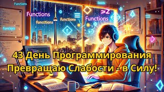 43й день программирования Погружаюсь в мир функций 📚 Не останавливаюсь на достигнутом🚀 [upl. by Radloff]