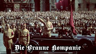 Die Braune Kompanie German  English Lyrics [upl. by Harrad]