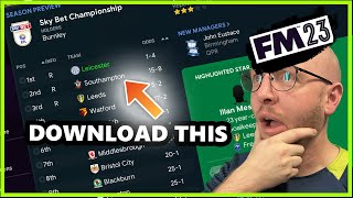 HOW TO UPDATE FM23 FOR FREE  UPDATE FOOTBALL MANAGER 2023 [upl. by Starobin]