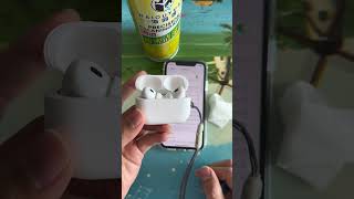 How to reset fake AirPods Pro 2  clone air pods 2nd generation reset method not pop up animation [upl. by Ayatan]