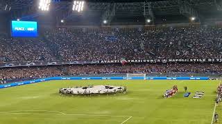 Urlo The Champions Napoli  Real Madrid 03102023 live dalla Curva B [upl. by Tichonn]