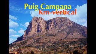 Puig Campana  km Vertical 4K [upl. by Karalee]