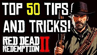 Red Dead Redemption 2  TOP 50 BEST TIPS amp TRICKS [upl. by Aydan]