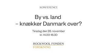 Konference By vs land  knækker Danmark over [upl. by Shaina]