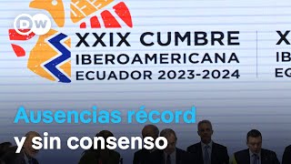 La 29 Cumbre Iberoamericana se cierra sin acuerdo [upl. by Chic]