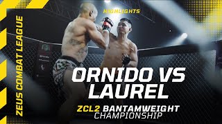 ORNIDO VS LAUREL ZCL2 [upl. by Nalym]