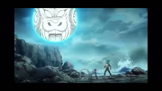 Gokus Oozaru Kamehameha funimation god scream effect  oozaru roar vocal test 3 [upl. by Fessuoy]