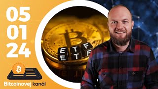 Bitcoin ETF na spadnutí 👀 Kryptoteze 2024 📑 Logan Paul a CryptoZoo 🐵  CEx 05012024 [upl. by Aelber]