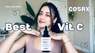 Cosrx Vitamin C 23 serum Review and Usage on skin Manisha Mishra [upl. by Eilime]