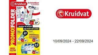 Kruidvat folder BE  1009  22092024 [upl. by Nordin97]