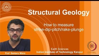 IITK NPTEL Structural GeologyLAB 01 Stereonet Basics Prof Santanu Misra [upl. by Anerbes]