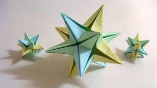 Origami Omega Star Philip Shen  6 modules [upl. by Sundstrom]