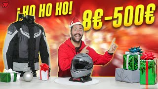 REGALOS para MOTEROS para TODOS los PRESUPUESTOS 🎄🏍️ [upl. by Alcine926]